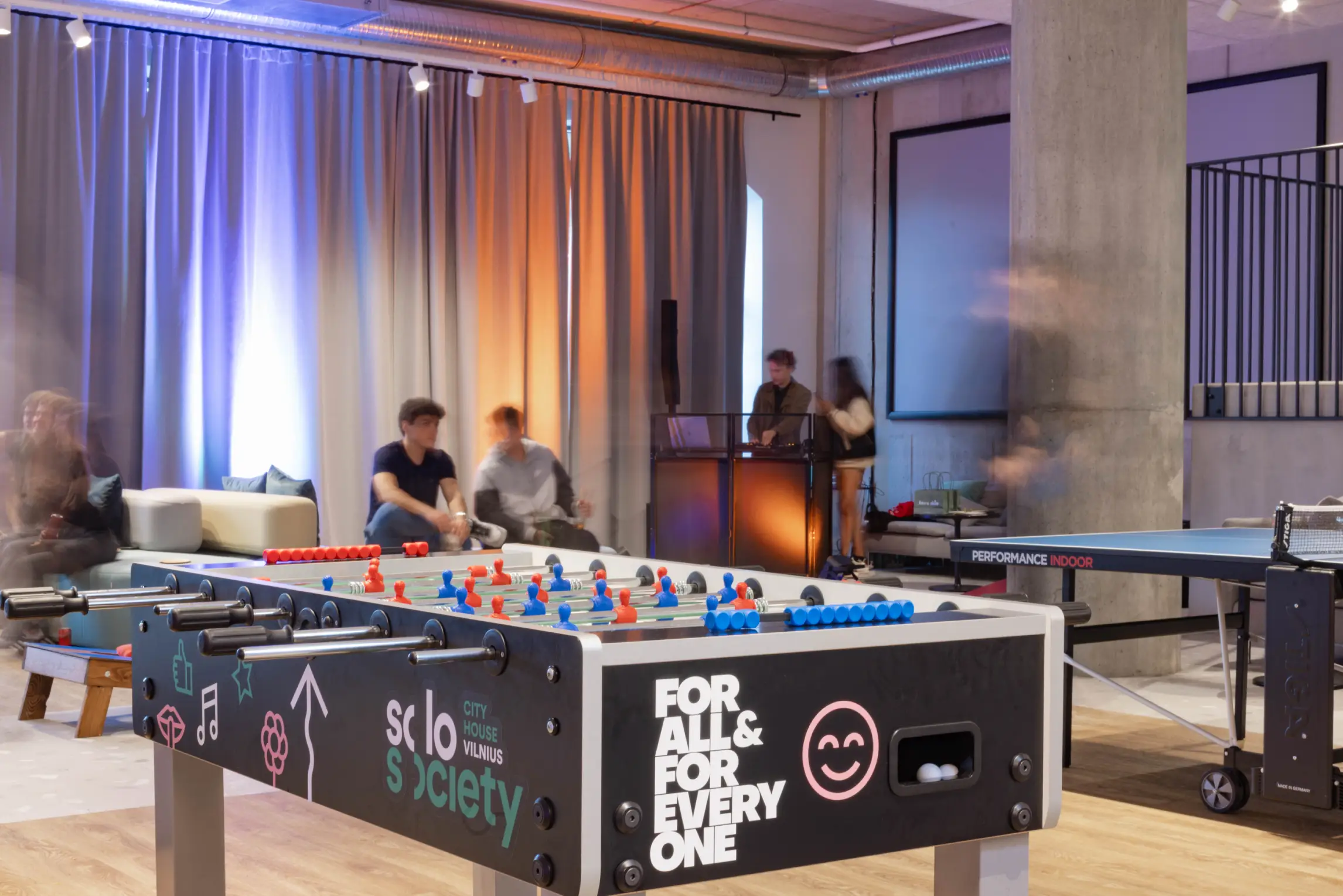 Work-ready spaces, community when you want it